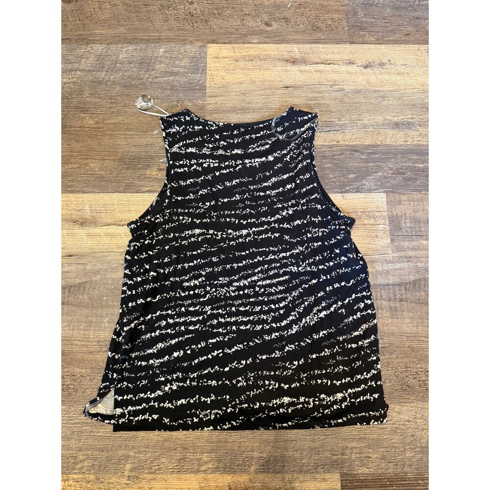 Nottibianche  Black/White Sleeveless Tank Size Small NWT